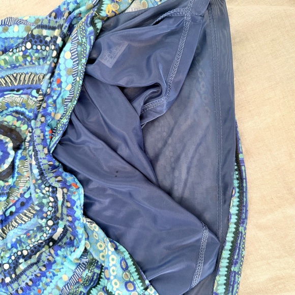 Vintage Desigual by Christian LaCroix V-neck Surplice Mini Dress Sz S - Picture 10 of 10